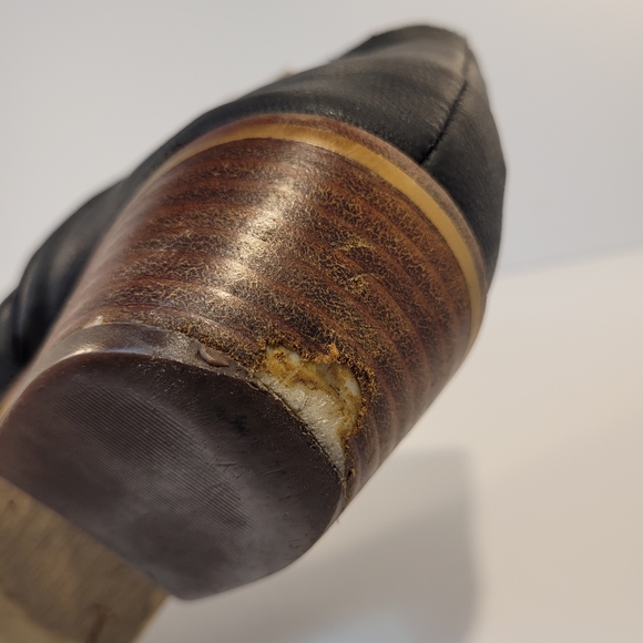 Sam Edelman Petty | Black Leather Ankle Booties - Picture 10 of 14